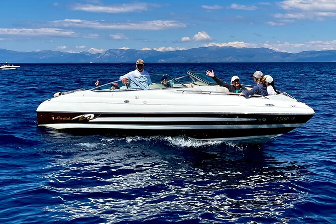 Full Day Tour on Lake Tahoe in the White Lightning up to 8 Guests - Included Amenities
