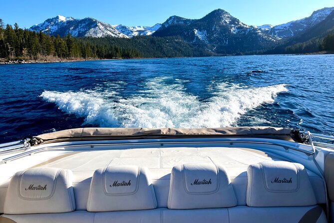 Full Day Tour on Lake Tahoe in the White Lightning up to 8 Guests - Guest Capacity