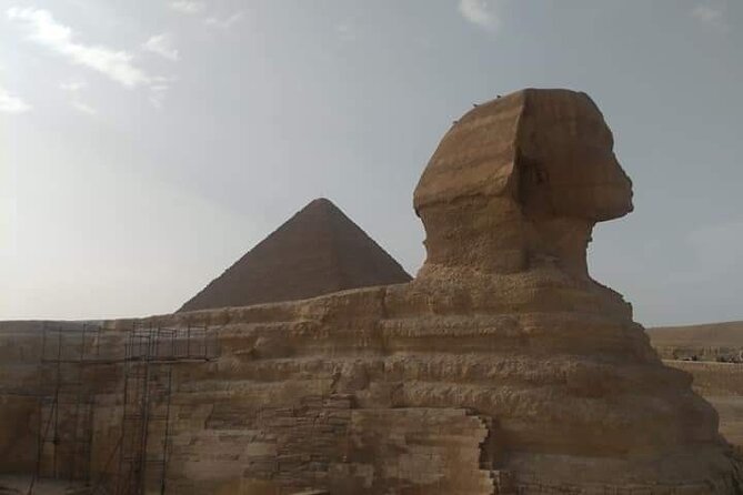 Full-Day Tour Pyramids Sphinx Passing by the Great Egyptian Museum - Visiting the Great Egyptian Museum
