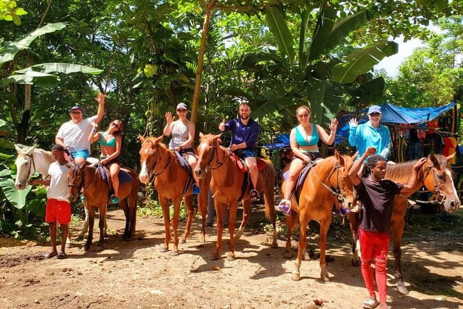 Full-Day Tour to Blue Hole Falls With Horseback Ride From Montego Bay - Inclusions