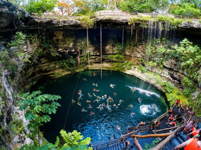 Full Day Tour to Chichen Itza and Coba With Cenote Swimming - Guided Tour of Coba