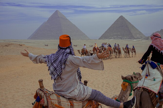 Full Day Tour To Giza Pyramids Memphis City Dahshur and Saqqara Pyramids - Unravel the Mystery of the Sphinx