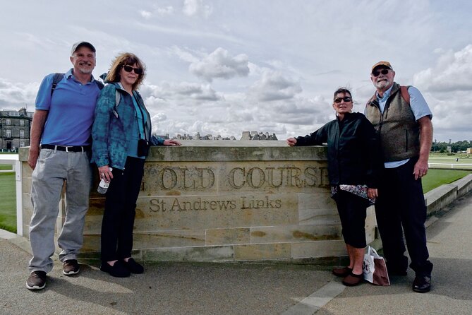 Full Day Tour to St Andrews, Dunfermline & the Fife Coast - Private Transportation and Amenities