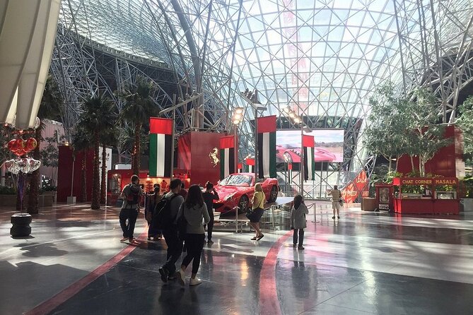 Full-Day Tour With Ferrari World Ticket in Abu Dhabi - Ferrari World Highlights