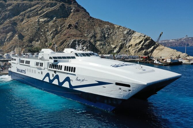 Full-Day Trip to Santorini Island by Boat From Rethymno With Transfer Your Hotel - Tour Highlights and Inclusions