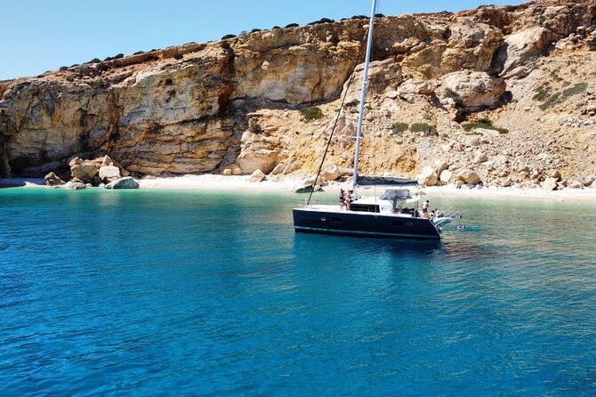 Full Day Yacht Tour in Catamaran Naxos Greece - Landmarks and Attractions