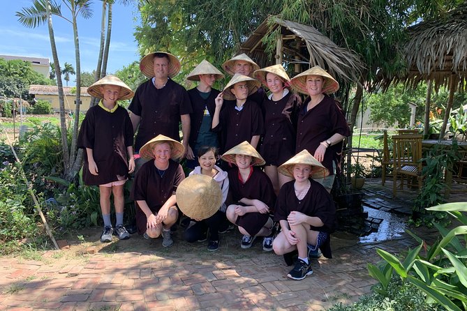 Full Experience Tour: Cooking Class & Basket Boat at Eco-Village - Bamboo Boat Rowing