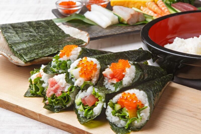 Full Japanese Experience! Kabuki Dance / Sushi / Tea Ceremony - Artfully Crafted Sushi Platter