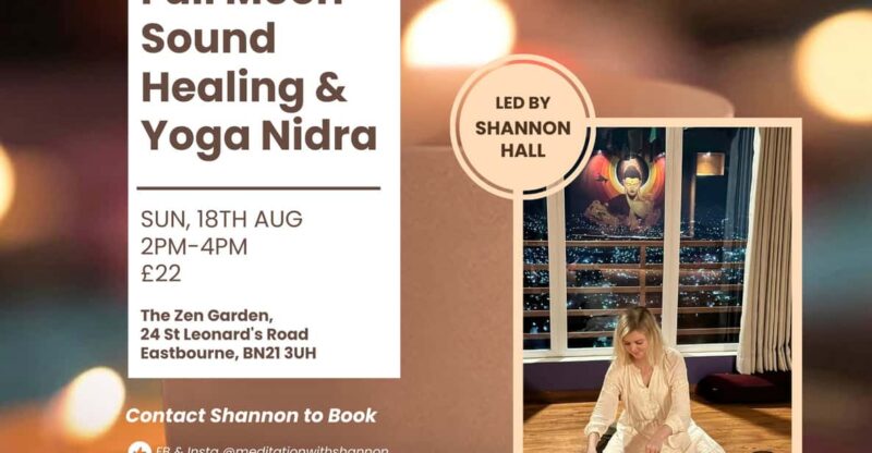 Full Moon Sound Healing & Yoga Nidra in Eastbourne! - Sound Healing Experience