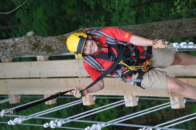 Fully Guided Zipline Canopy Tour Through Kentucky River Palisades - Suspension Bridges and Floating Staircase