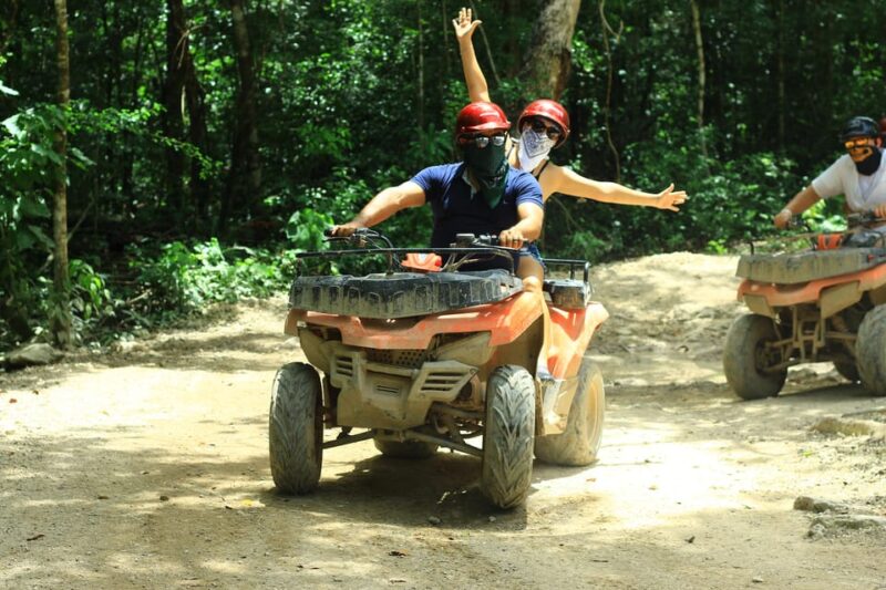 Fun & Adrenalin Jungle Experience: Atv, Zipline & Cenote - Included Activities