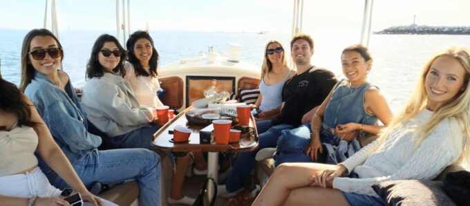 Fun Adventure Party Boat Cruise-Wine-Charcuterie & Sealions - Private or Shared Options
