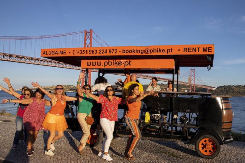 Fun Beer Bike by the Seafront in Lisbon - Customer Reviews