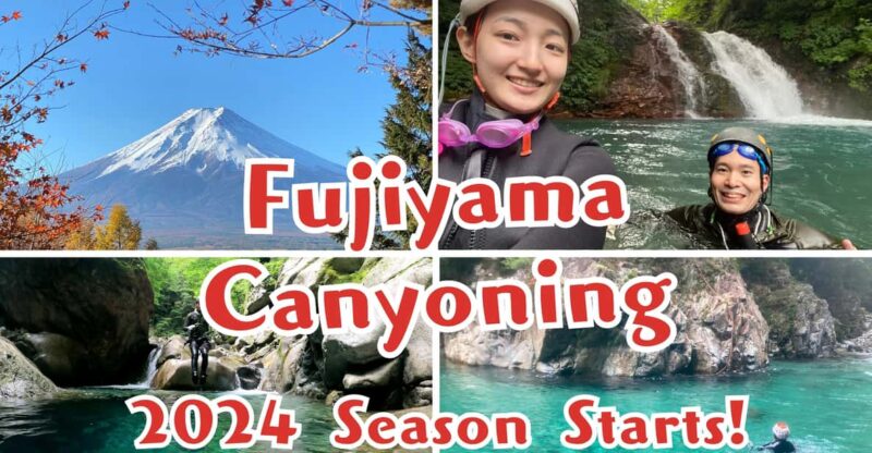 Fun Canyoning Activity at the Bottom of Mt. Fuji - Key Points