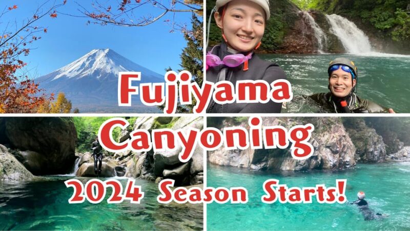 Fun Canyoning Activity at the Bottom of Mt. Fuji - Booking and Cancellation