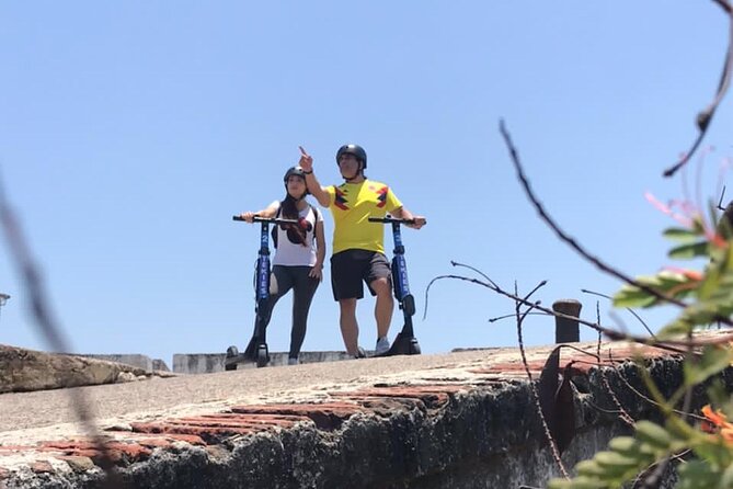 FUN SCOOTER RIDE Thru the WALLED CITY and the MYTHICAL GETSEMANI - Discover the Vibrant Getsemaní Neighborhood