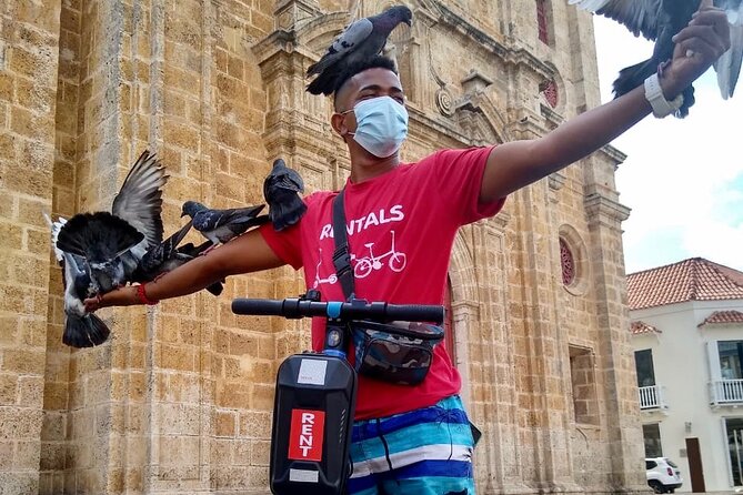 FUN SCOOTER RIDE Thru the WALLED CITY and the MYTHICAL GETSEMANI - Photo Opportunities Galore