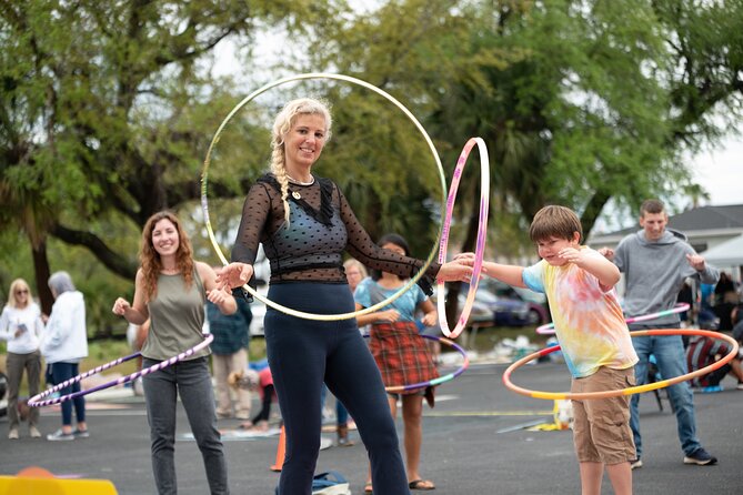 Fun Yoga With a Hula Hoop - Yoga Poses With Hoops