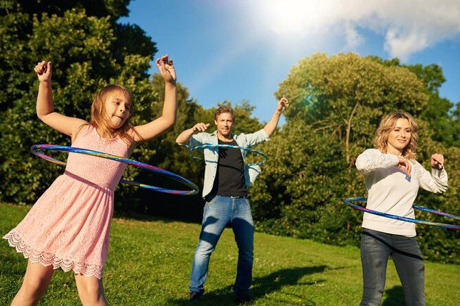 Fun Yoga With a Hula Hoop - Music and Ambiance