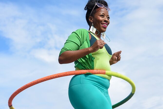 Fun Yoga With a Hula Hoop - Getting to the Location