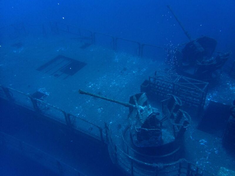Funchal: Advanced Scuba Diving Afonso Cerqueira Wreck - Included and Not Included