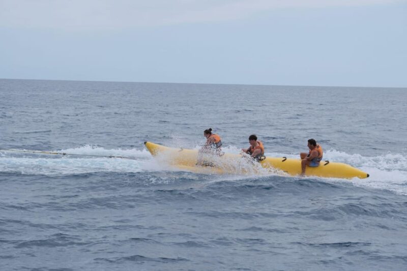 Funchal : Banana Boat Experience - Duration and Group Size