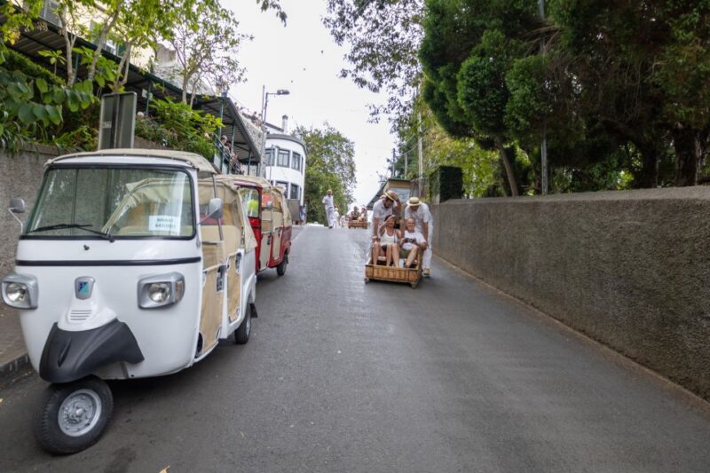 Funchal: Guided Tuk Tuk Tour to Toboggan Rides - Pickup and Itinerary