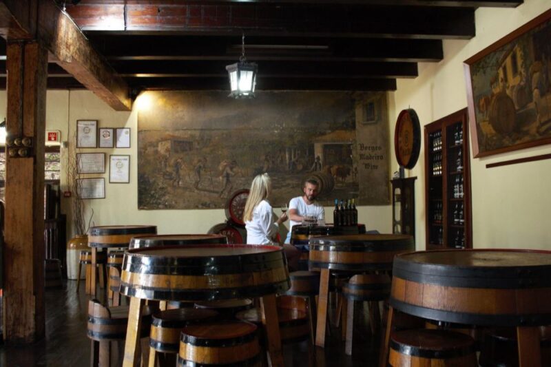Funchal: H.M. Borges Winery Guided Tour With Wine Tasting - Winemaking Process