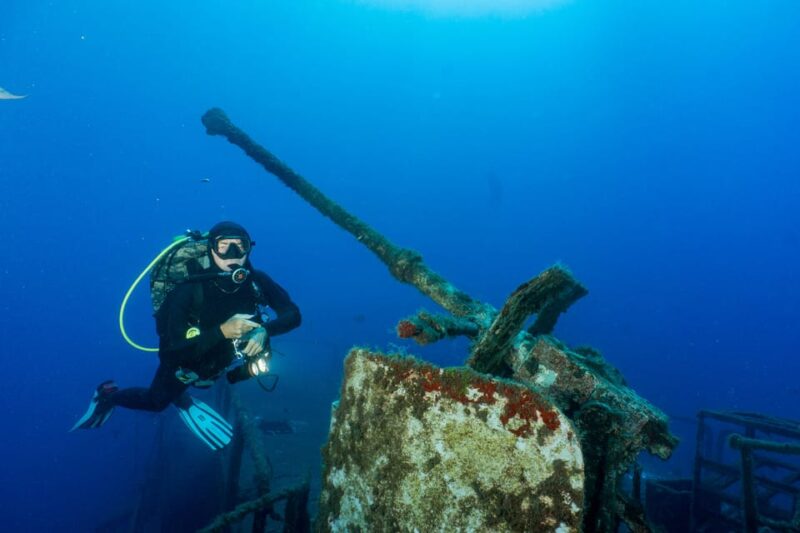 Funchal: Wreck Dive F488 Frigate - Certified Divers - Inclusions