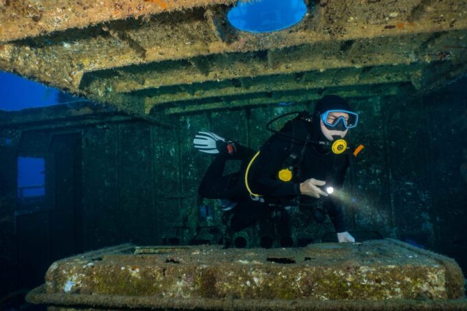Funchal: Wreck Dive F488 Frigate - Certified Divers - Booking and Cancellation