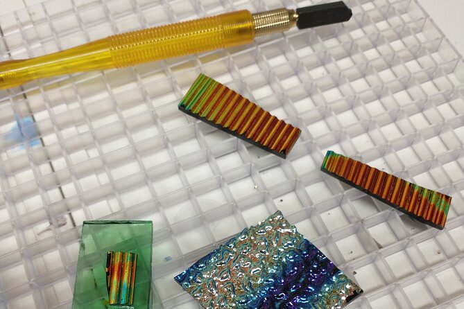 Fused Glass Necklace Class in Estes Park - Discovering the Inspired Artisan Market & Studio