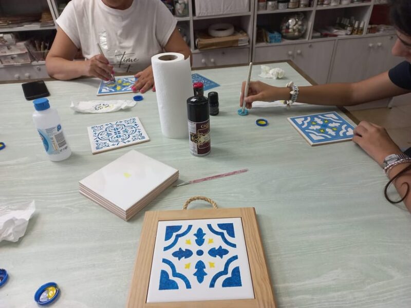 Gaia: Tile Painting Workshop, Port Wine and Pastel De Nata - Key Points