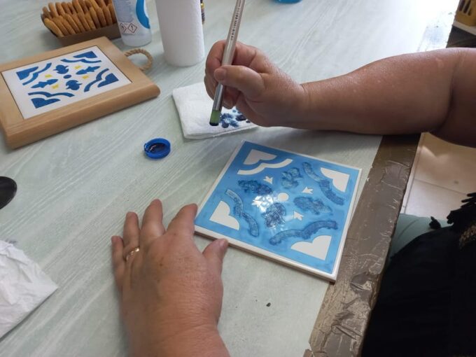 Gaia: Tile Painting Workshop, Port Wine and Pastel De Nata - Authentic Painting Techniques