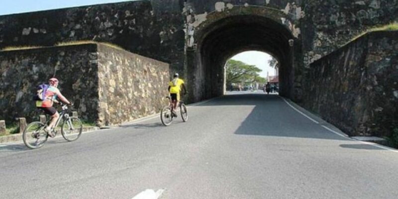 Galle Urban Exploration: Fort and City Cycling Adventure - Exiting Galle Fort