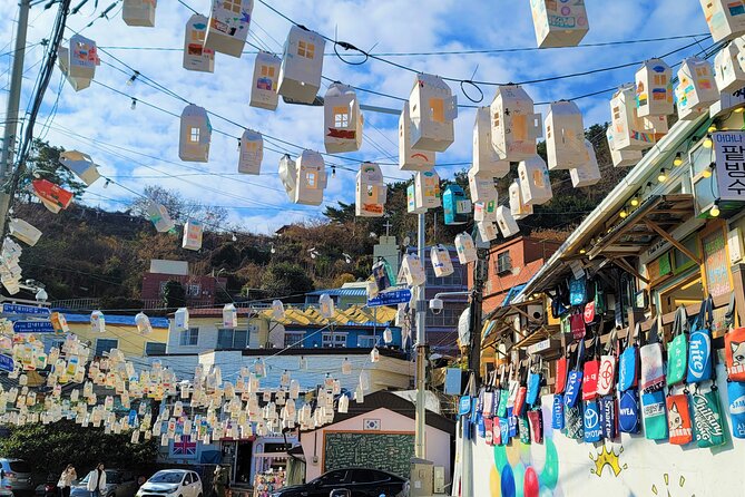 Gamcheon Culture Village, Jagalchi Fish Market Walking/Car Tour - Scenic Songdo Beach Cable Car