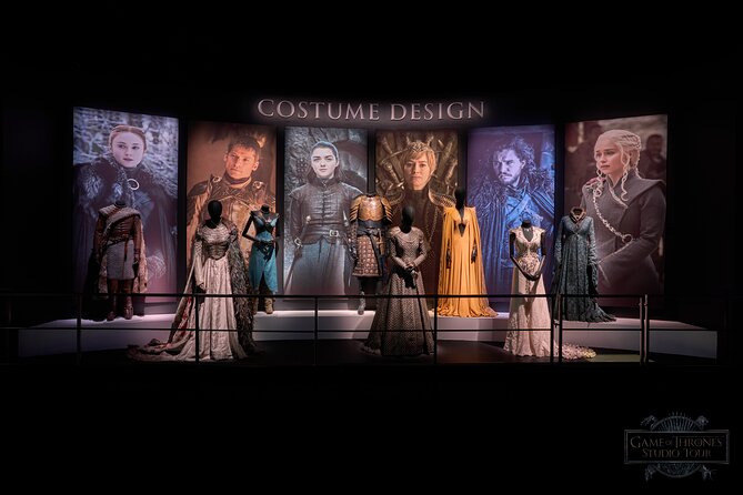 Game of Thrones Studio Tour Admission and Transfer From Dublin - Interactive Displays