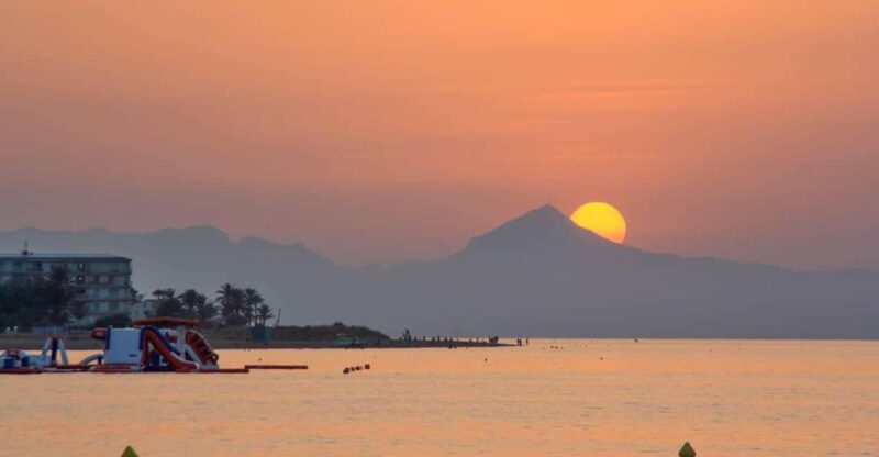 Gandia: Sunset at Sea From Gandia - Additional Details