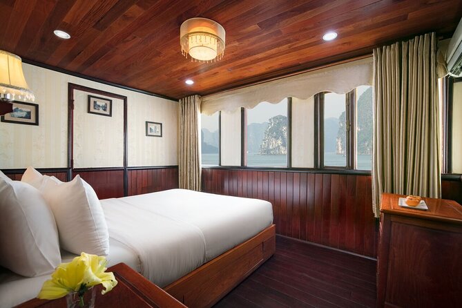 Garden Bay Legend Cruise Unique Bai Tu Long Bay 2 Days 1 Night - Boat Amenities