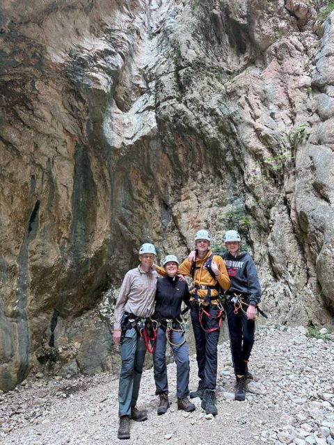 Garx and Villa La Nao: Canyoning - Technical Features