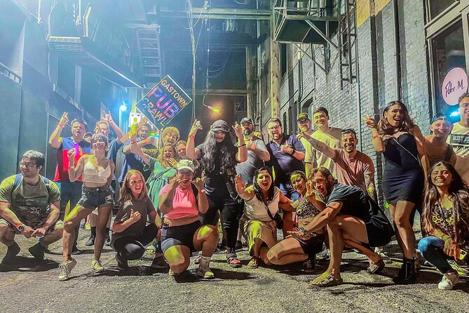 Gastown Pub Crawl - Tour Inclusions Breakdown