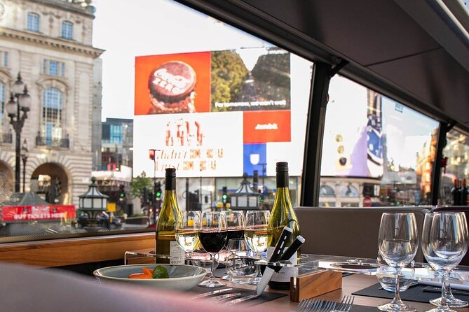 Gastronomic 6-Course Fine-Dining Experience on Luxury London Bus - Unobstructed Views of Landmarks