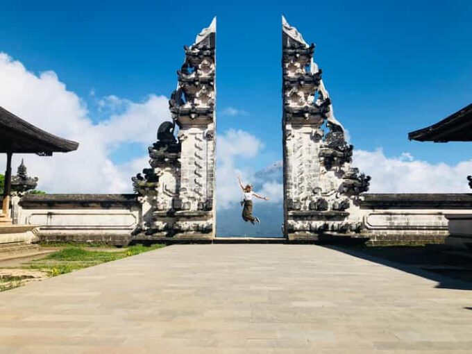 Gates of Heaven, Tirta Gangga, Waterfall and Virgin Beach - Temple Pools and Pristine Waters