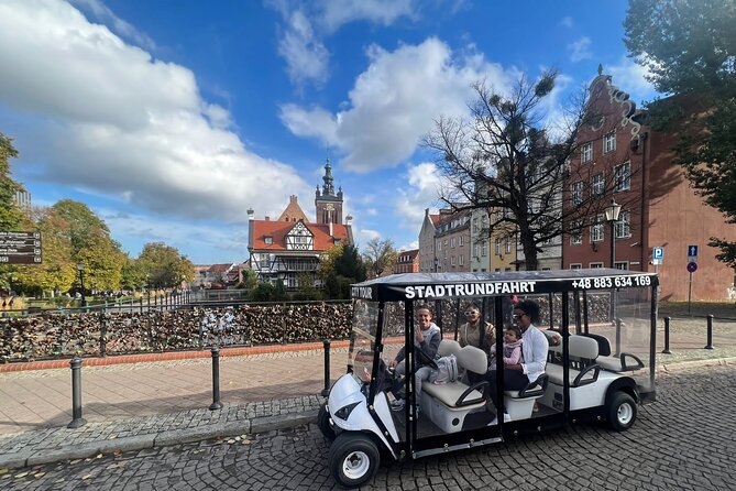 Gdansk 2H Top City Sightseeing Tour by Golf Cart - Location and Duration