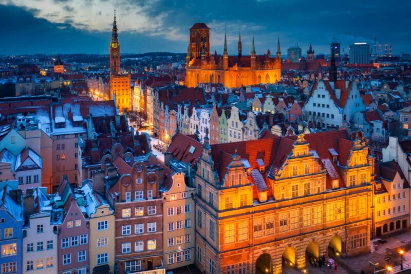 Gdańsk City Sights & History Guided Walking Tour in English - Key Points
