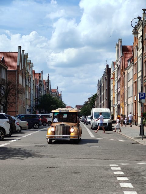 Gdansk: City Tour Golf Cart Main & Old City Sightseeing Tour - Audio Guide Options