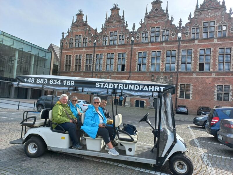 Gdansk: Private Top City Tour by Electric Cart & Live Guided - Pickup and Accessibility