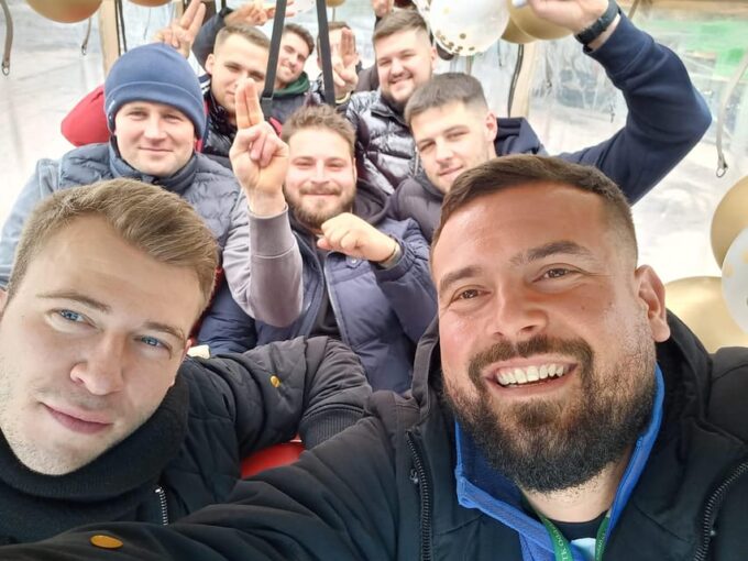 Gdansk: Top Partybus by Night in Buggybus & Alcohol Included - Special Requests