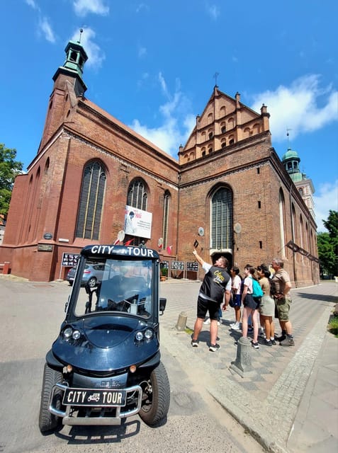 Gdansk:Live GUIDE Highlights of OLD CITY by Golf Cart 60 Min - Key Points