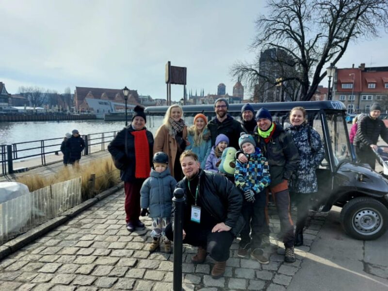 Gdansk:Live GUIDE Highlights of OLD CITY by Golf Cart 60 Min - Included in the Tour