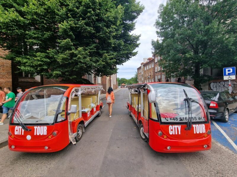 Gdansk:Private Beer City Tour Sightseeing By Golf Cart - Key Points